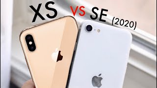 iPhone SE 2020 Vs iPhone XS CAMERA TEST Photo  Video Comparison [upl. by Ettedo310]