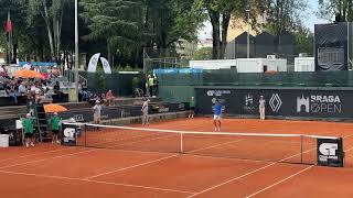 Albert RamosVinolas d Carlos Taberner â€” QF Braga Open 2024 [upl. by Primalia]