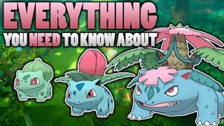 Everything You Need To Know About Bulbasaur Ivysaur amp Venusaur Pokemon Lets Go Eevee Pikachu [upl. by Ugo989]