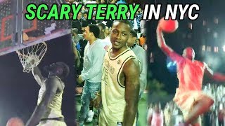 Terry Rozier Goes SCARY TERRY At Dyckman Lance Stephenson Pops Out In EPIC Streetball Game 🔥 [upl. by Annaoy]