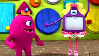 Monsters  Mega Compilation  Learn Math for Kids  Cartoons for Kids [upl. by Lerrehs]