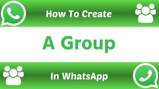 How To Create A Group in WhatsApp For Android Phone [upl. by Aiuqet128]