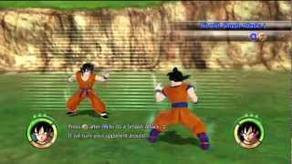 Dragon Ball Raging Blast 2  All Tutorials Gameplay HD [upl. by Jacquenetta]