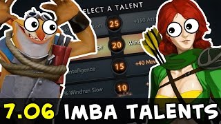 New 706 imba Talents — Dota 2 [upl. by Ailaroc]