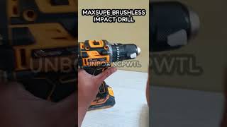 Bor brushless 13mm GALAKKK  impactdrill maxsupe powertools [upl. by Yee273]