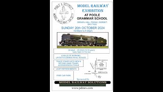 Poole Model Railway Exhibition 2024 [upl. by Navonod187]