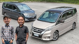 Nissan Serena SHybrid di Malaysia  C26 lama vs C27 baru [upl. by Pubilis]