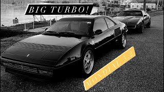 Cold Start  600HP Ferrari Mondial Coupe 32 BIG TURBO [upl. by Yenhpad]