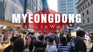 Myeongdong  韓国ソウル明洞  명동  Seoul Travel  서울  Korea  4K Video [upl. by Divan]