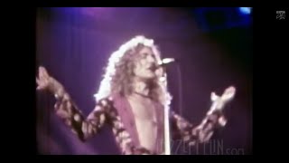 Led Zeppelin  Kashmir Live in Los Angeles 1975 Rare Film Series [upl. by Ennis]