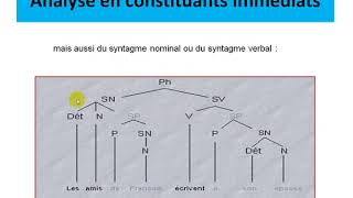 Représentation arborescente de la phrase  COURS [upl. by Ahsenal]