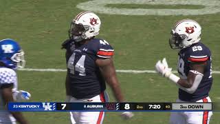 Auburn Football vs Kentucky Highlights [upl. by Guzel]