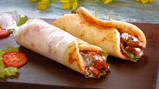 Chicken Shawarma Recipe By SooperChef [upl. by Fortunia]