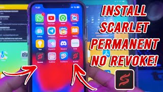 How to Install Scarlet Permanent on iOS With No Revoke [upl. by Ahsilav]