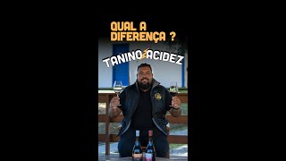 QUAL A DIFERENÇA ACIDEZ E TANINO [upl. by Ahsiem]