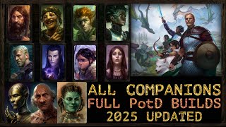 Pillars of Eternity 1 2025  Guide  All Companions Full Builds  PotD Ready [upl. by Antipas707]