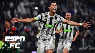 Cristiano Ronaldo scores lastgasp penalty kick to lead Juventus to victory vs Genoa  Serie A [upl. by Nytsua973]