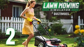 Lawn Mowing Simulator  DUSTIMOES Hiring NEW Employees [upl. by Ula218]