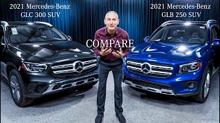 Which One Comparing the 2021 GLB 250 to the 2021 GLC 300  MercedesBenz of Scottsdale [upl. by Bobbie]