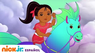 La aventura de Dora con los unicornios arcoíris  Nick Jr en Español [upl. by Plante318]