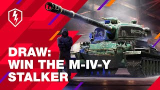 WoT Blitz New Feature Draw Win the MIVY Stalker [upl. by Rawley]