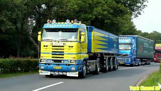 Zeldenrust Scania 143H 450 V8  Intocht Truckstar Festival [upl. by Mitzi894]