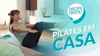 Aula Grátis de Pilates em CASA para fortalecimento do corpo [upl. by Ilke]