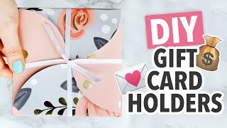 How to make a simple Pop Up Gift Card Holder [upl. by Atirac156]