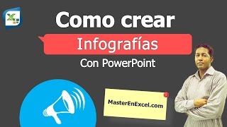 Como crear una infografía con powerpoint [upl. by Siahc]