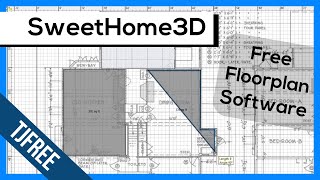 SweetHome3D  Free Floorplan Drawing Software [upl. by Pliske]