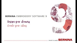 BERNINA V9 Software Introduction [upl. by Wini]