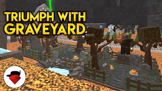 A Triumph Featuring The Graveyard Tower  Tower Battles ROBLOX [upl. by Namyac]