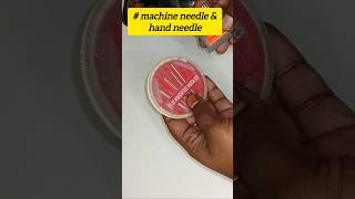 Day10 usage of machine needle amp hand needle tooltips diy beginners howtodiy tamil shorts [upl. by Sivrahc]