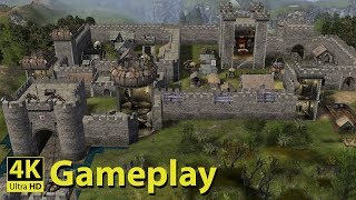 Stronghold 2 Steam Edition  4K GAMEPLAY [upl. by Eniluqaj9]