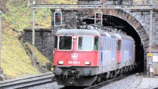 Die Gotthardbahn im Winter 2016 [upl. by Adriana568]