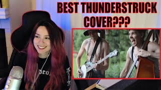 Reaction to Thunderstruck by StevenSeagulls LIVE [upl. by Bertha]