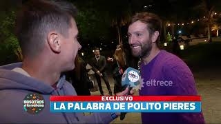 Polito Pieres el nuevo novio de Pampita rompió el silencio [upl. by Yrollam]