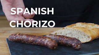 Spanish Chorizo  Smoky Red Delicious Sausage [upl. by Pomona]