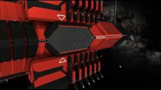 Starmade biggest ship TDNOmegaRagnarov Review [upl. by Arly]