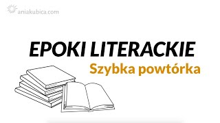 Epoki literackie po kolei szybka powtórka [upl. by Glory]