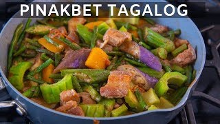 How to Cook Pinakbet Tagalog [upl. by Tuppeny]