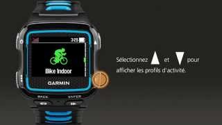 Garmin Forerunner 920XT  Utilisation des profils dactivité Français [upl. by Drarig556]