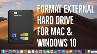 How to Format External Hard Drive for Mac and Windows [upl. by Sully772]