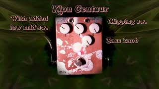 Klon Centaur revue par Happy EffectLes Paul test [upl. by Marih599]