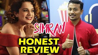 Simran Movie  HONEST REVIEW  Nobody Can Beat Kangana Ranaut [upl. by Birkett]