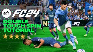 FC 24  DOUBLE TOUCH SPIN TUTORIAL  Xbox amp Playstation [upl. by Sundstrom]