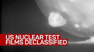 US nuclear test films restored and declassified [upl. by Ahsitniuq280]