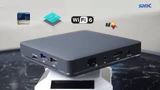 DV8919 HD 4K Android TV OTT Box with AV1 WiFi 6 Support [upl. by Andaira]