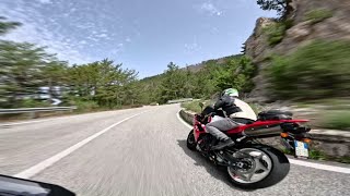 Passo delle Capannelle  strade da moto  Abruzzo  GoPro  Ktm Duke 890R [upl. by Julieta712]