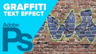 How to Create Graffiti in Adobe Photoshop [upl. by Brock]